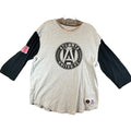 Mitchell And Ness  Atlanta United FC Soccer Shirt Mens XL Gray Graphic Logo Flag