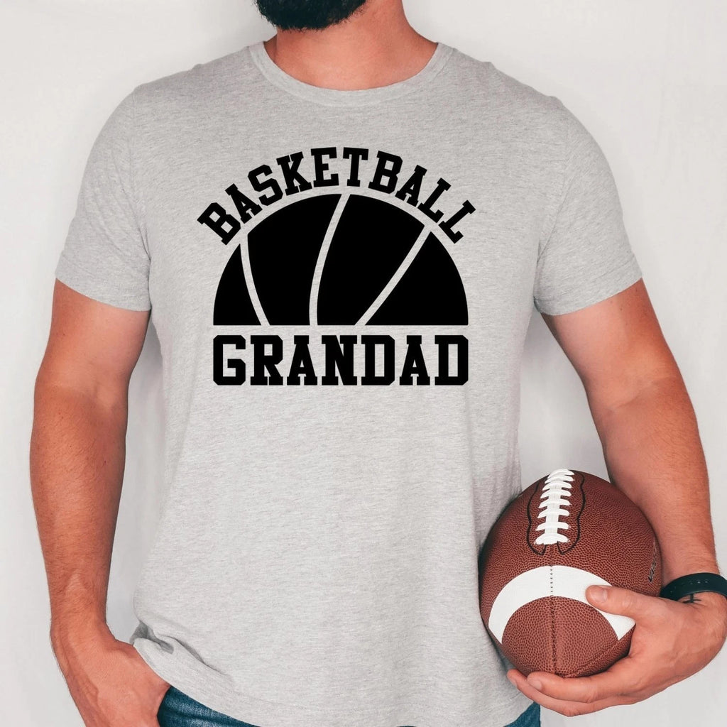 Personalised Basketball Shirt Nana Grandpa Grandma Grandad Birthday Gift Tee Top