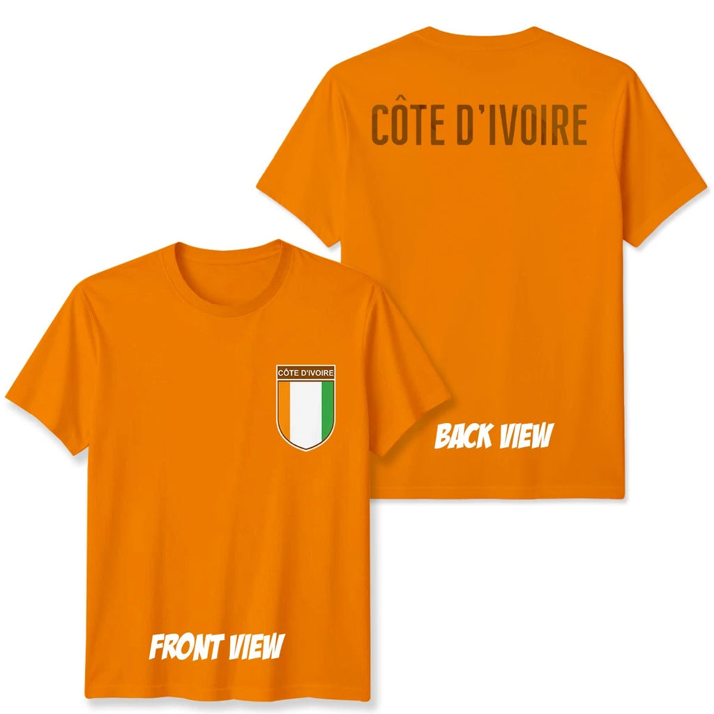 Cote d'Ivoire Football Unisex Kids T-Shirt Country Pride Soccer Tee #WC