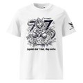 Unisex organic cotton t-shirt Dragon King 7Vibe7 Urban Streetwear Graffiti Style