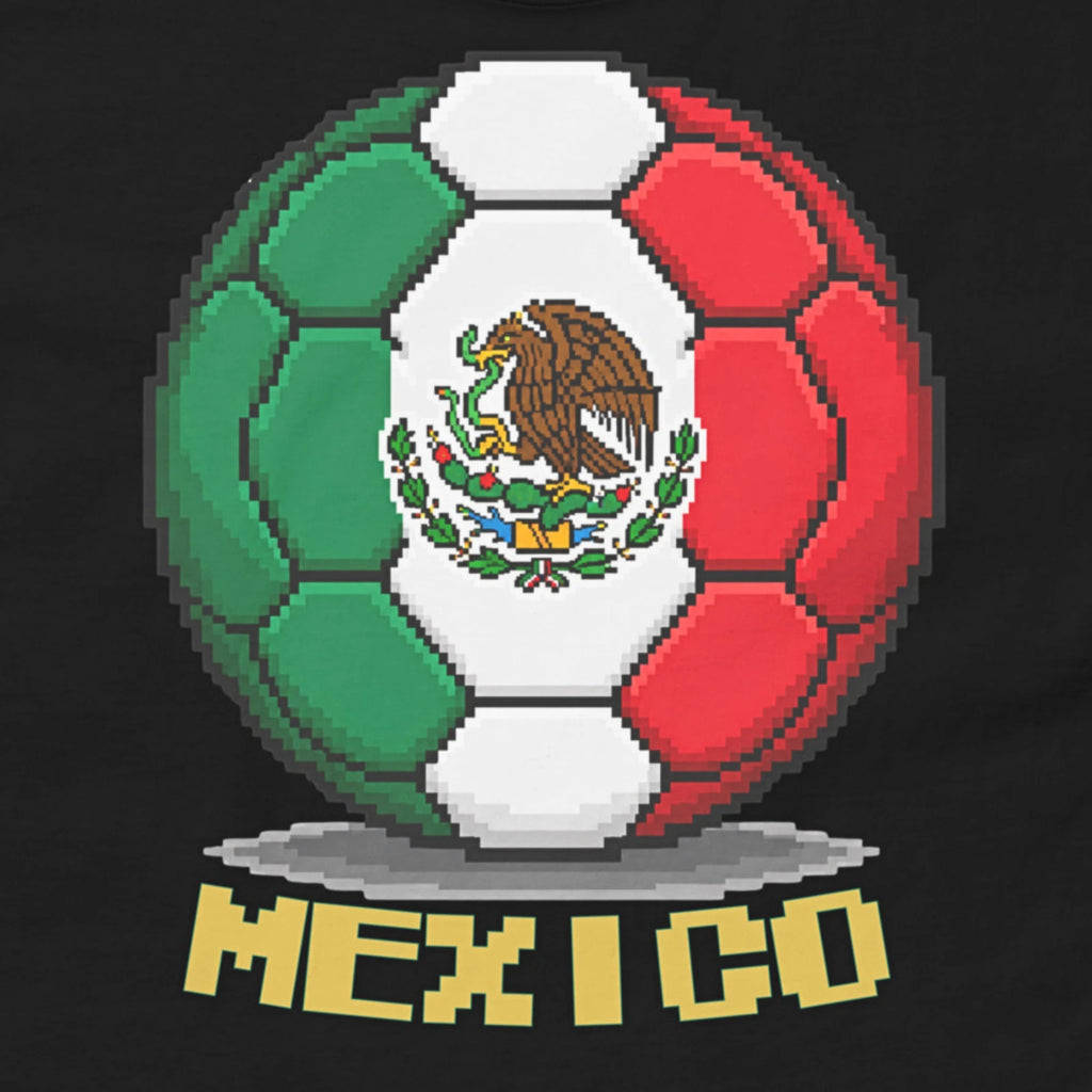 Mexico Soccer Shirt Retro Video Game Football Fan Tee 2026 Tournament Cup