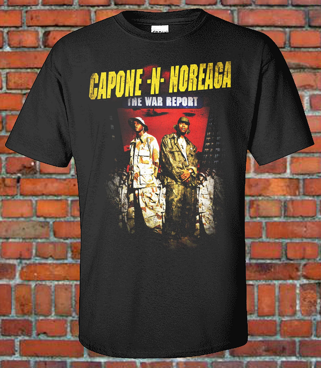 Capone N Noreaga CNN War Report  Graphic Tee