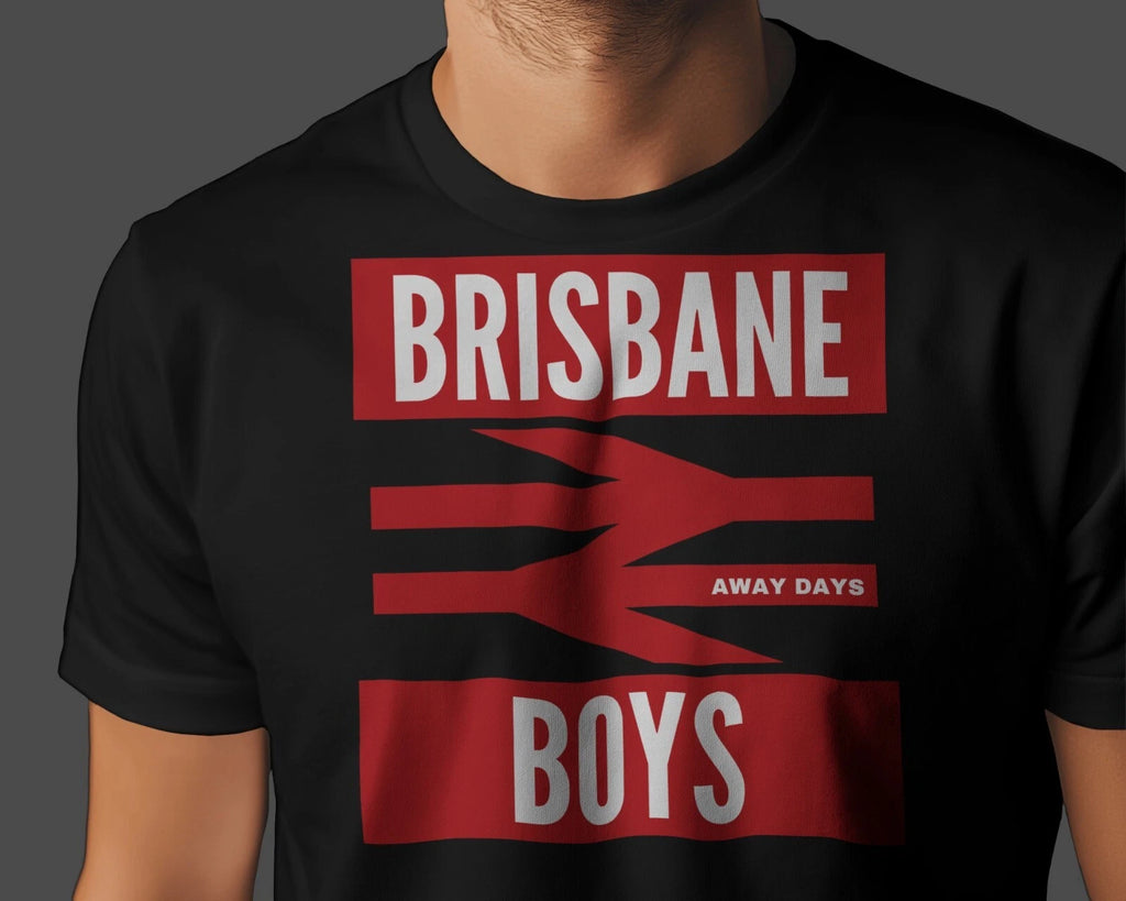 BRISBANE BOYS Away Days T-Shirt | Orient Hooligans | Unisex Organic