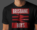 BRISBANE BOYS Away Days T-Shirt | Orient Hooligans | Unisex Organic