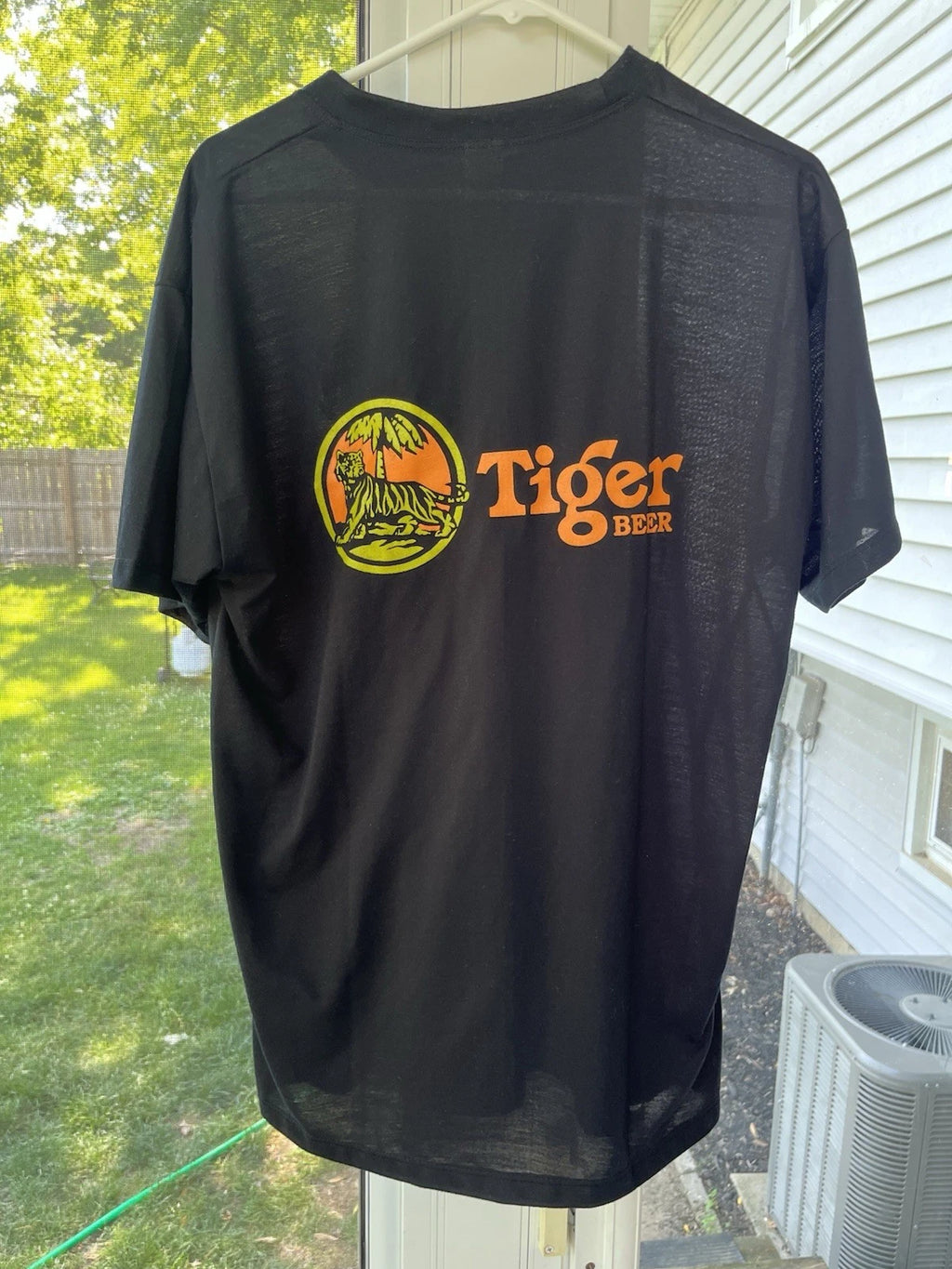 Men's Tiger Beer T-Shirt XXL Black