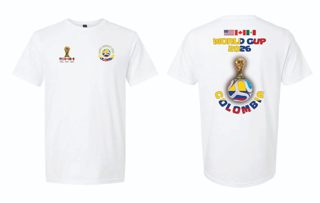 2026 WORLD CUP CUSTOM T SHIRTS   Colombian Nation Team Seleccion De Colombia
