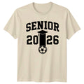Senior 2026 T-Shirt Soccer Graduation Great Gift For Him And Her