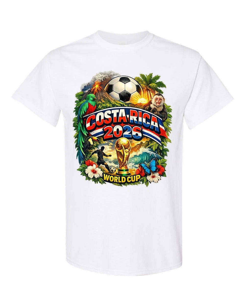 Costa Rica Soccer 2026 World Cup Style Unisex T-Shirt German Fan Shirt Football