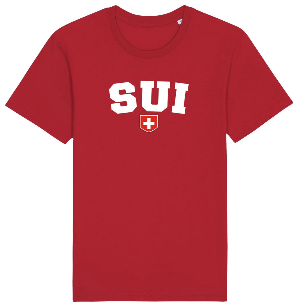 Switzerland SUI T-Shirt 2026,Adults Kids Baby Family, Football Euro Shipping