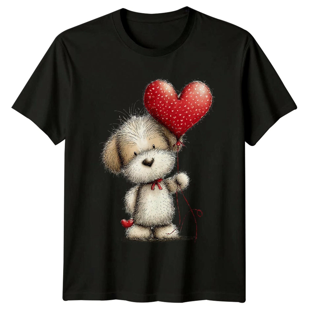 Puppy In Teacup Dogs Animals Men�s T-Shirt Women�s Tee Graphic Unisex Top