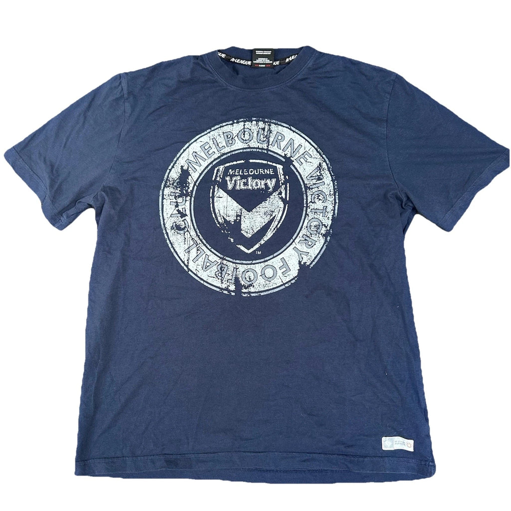 Melbourne Victory A-League Supporter T Shirt Mens L Soccer Football