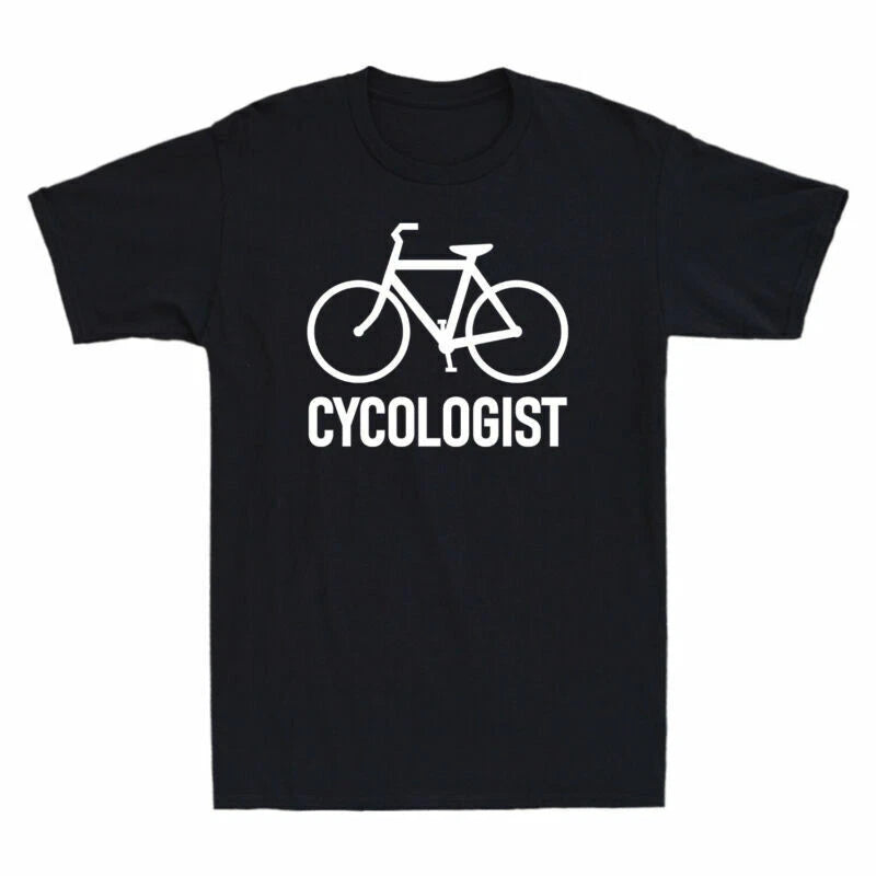 Shirt Bicycle Men's Triathlon Cycling Funny Cyclist T-Shirt Bike Road Cycologist
