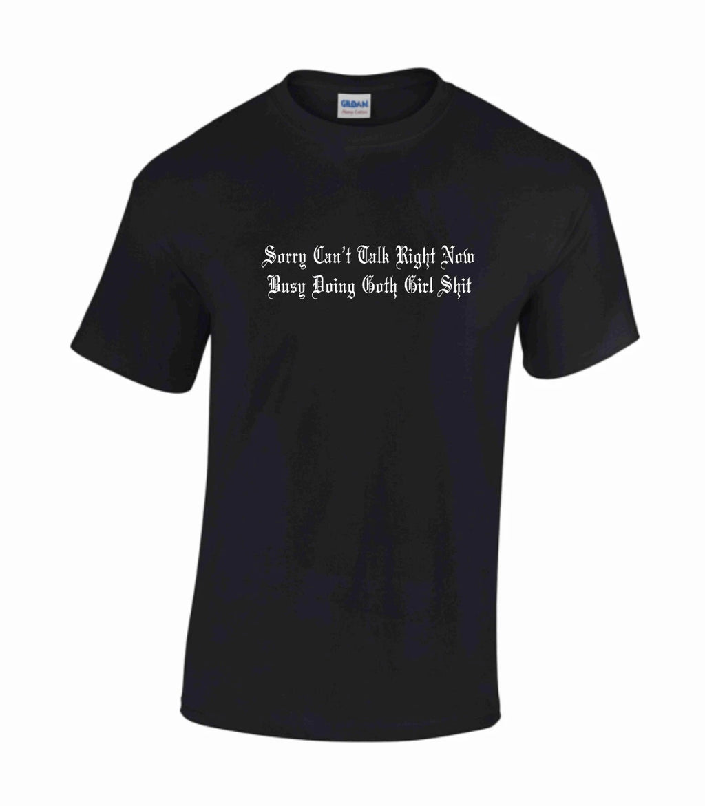 Goth Girl T-shirt Halloween Aesthetic