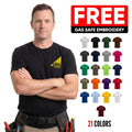 Gas Safe Registered T-Shirt Embroidered Engineer Plumber Workwear Tee