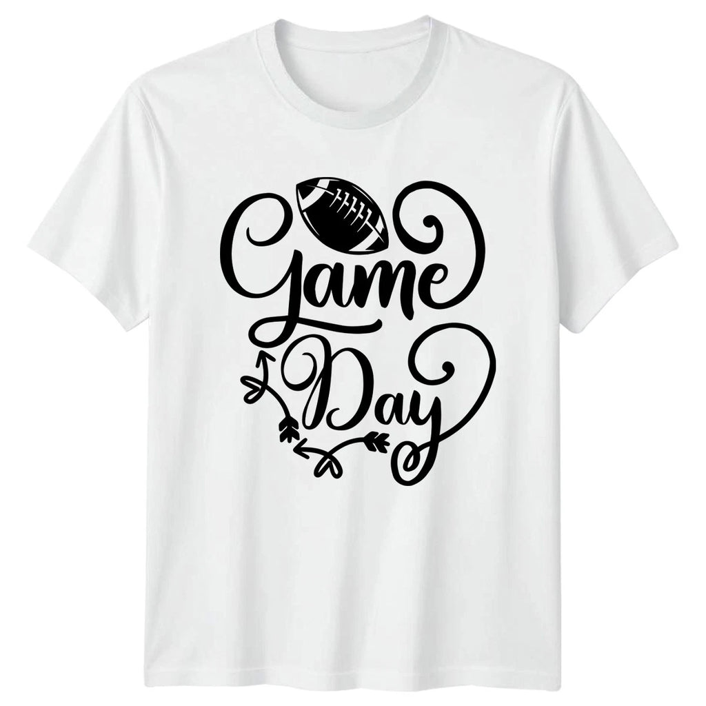 Game Day T-Shirt American Football Sports Fan Birthday Gift For Him And Her
