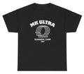 MK Ultra Summer Camp 1987 T Shirt Funny Political CIA Conspiracy Humor Silly Tee