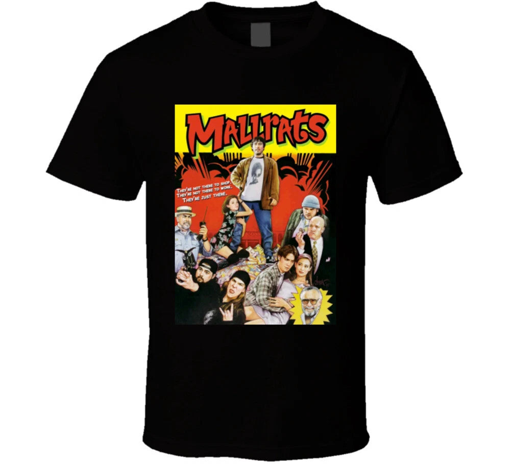 Mallrats Movie Poster 90s Kevin Smith Comedy Fan T Shirt