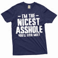 Men's Funny rude offensive T-shirt humorous tee shirt gift tee adult humor tee