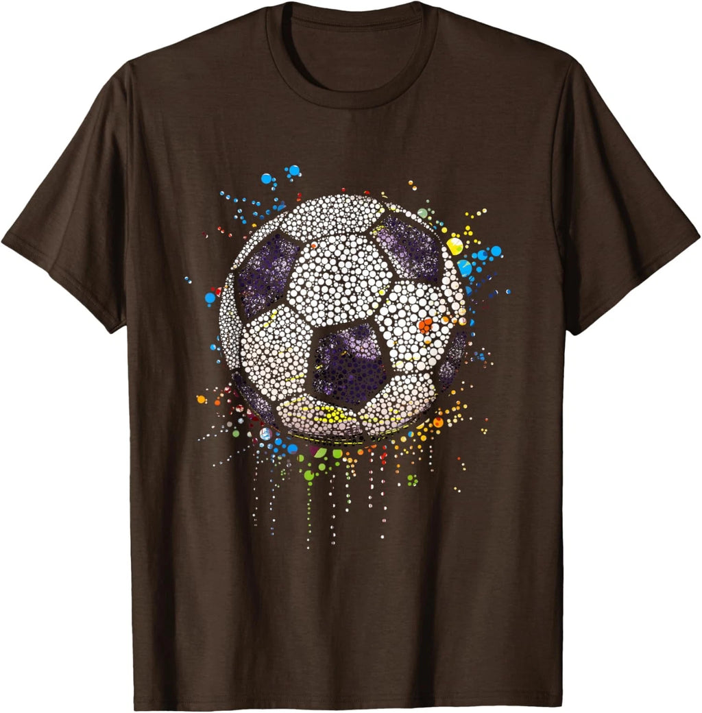 Soccer Funny Dot Day Teacher Design Funny Day Unisex T-Shirt