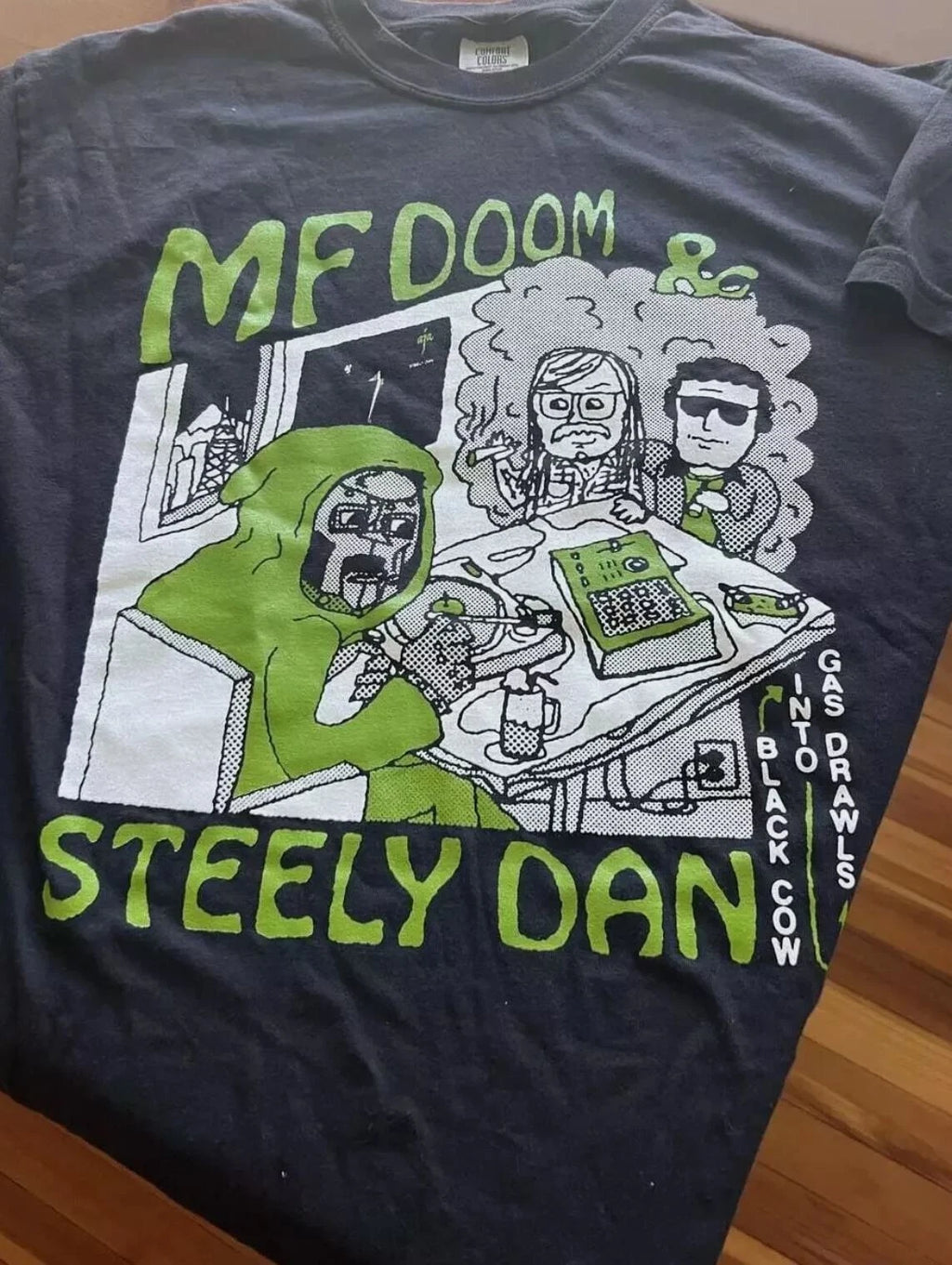 Steely Dan Shirt, MF Doom Black Unisex T-shirt