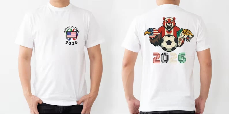 World Soccer 2026 Graphic Tee, Sports Fan Shirt