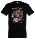 Black Coffee Magic T-Shirt Caffeine Geek Nerd Coffee Fun Halloween Cat Cats