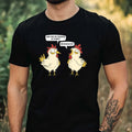 Mens Funny Print Cotton T Shirt Size XS to 5XL