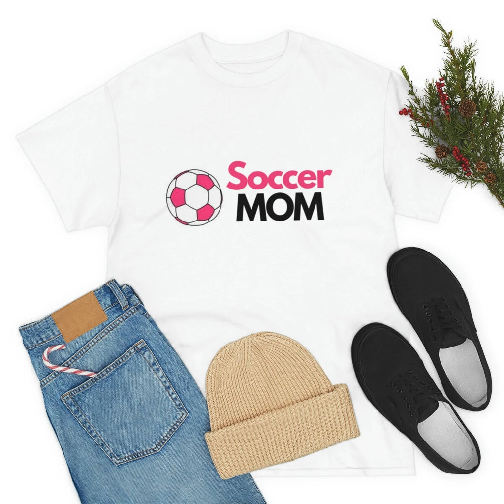 Soccer Mom Unisex Heavy Cotton Tee