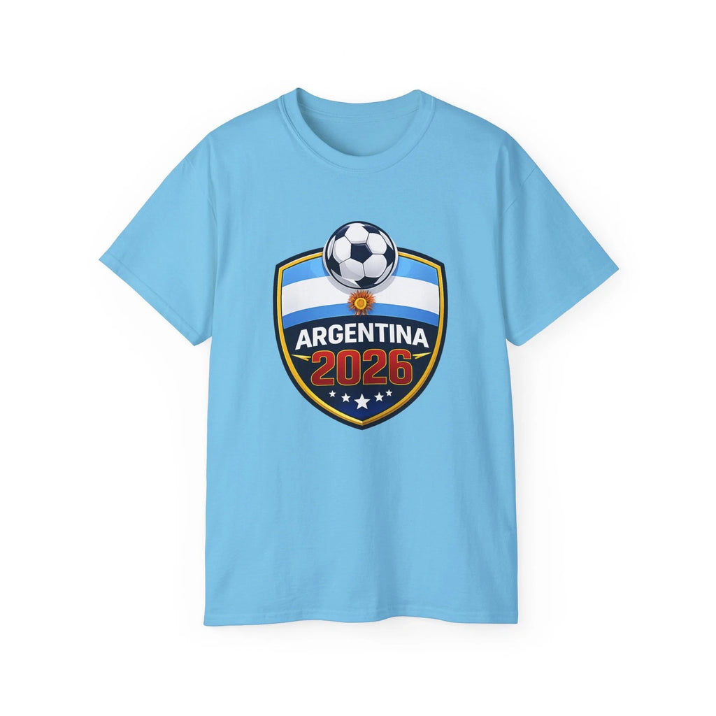 Argentina 2026 Soccer Support Tee | Football Fan Tee