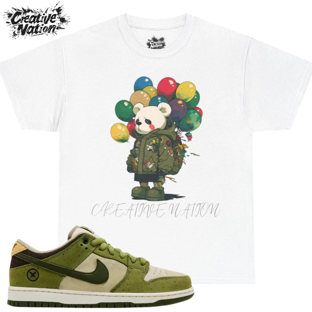 Shirt To Match SB Dunk Low Matcha Unisex Tee Bear Shirt