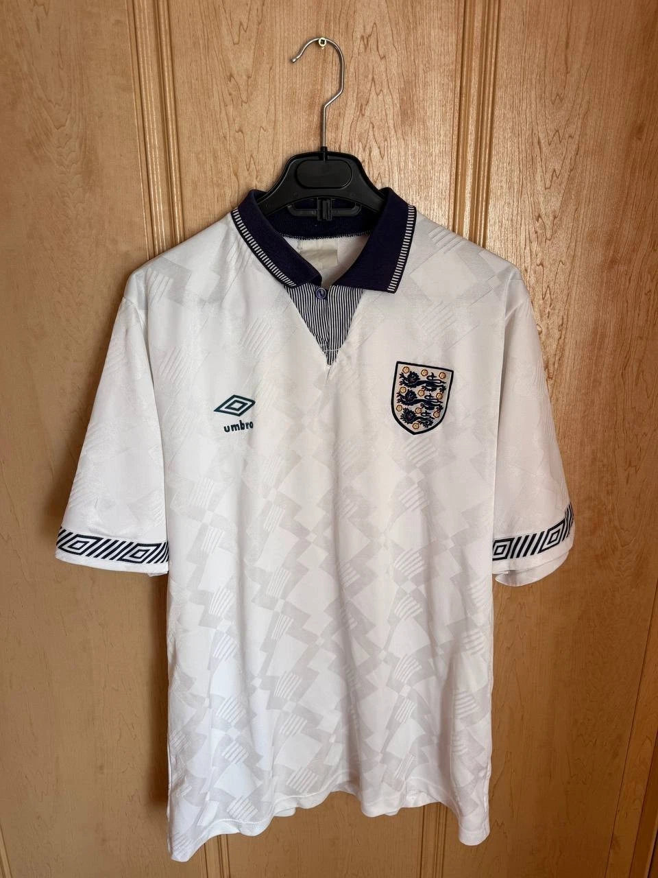 ENGLAND 1990 1992 HOME FOOTBALL SOCCER SHIRT JERSEY VINTAGE UMBRO MENS ADULT M-L