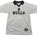 Vintage Chicago Bulls Soccer Jersey Shirt Mens XXL Adidas NBA Basketball