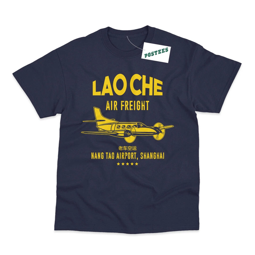 Lao Che Air Freight Inspired by Indiana Jones Printed T-Shirt