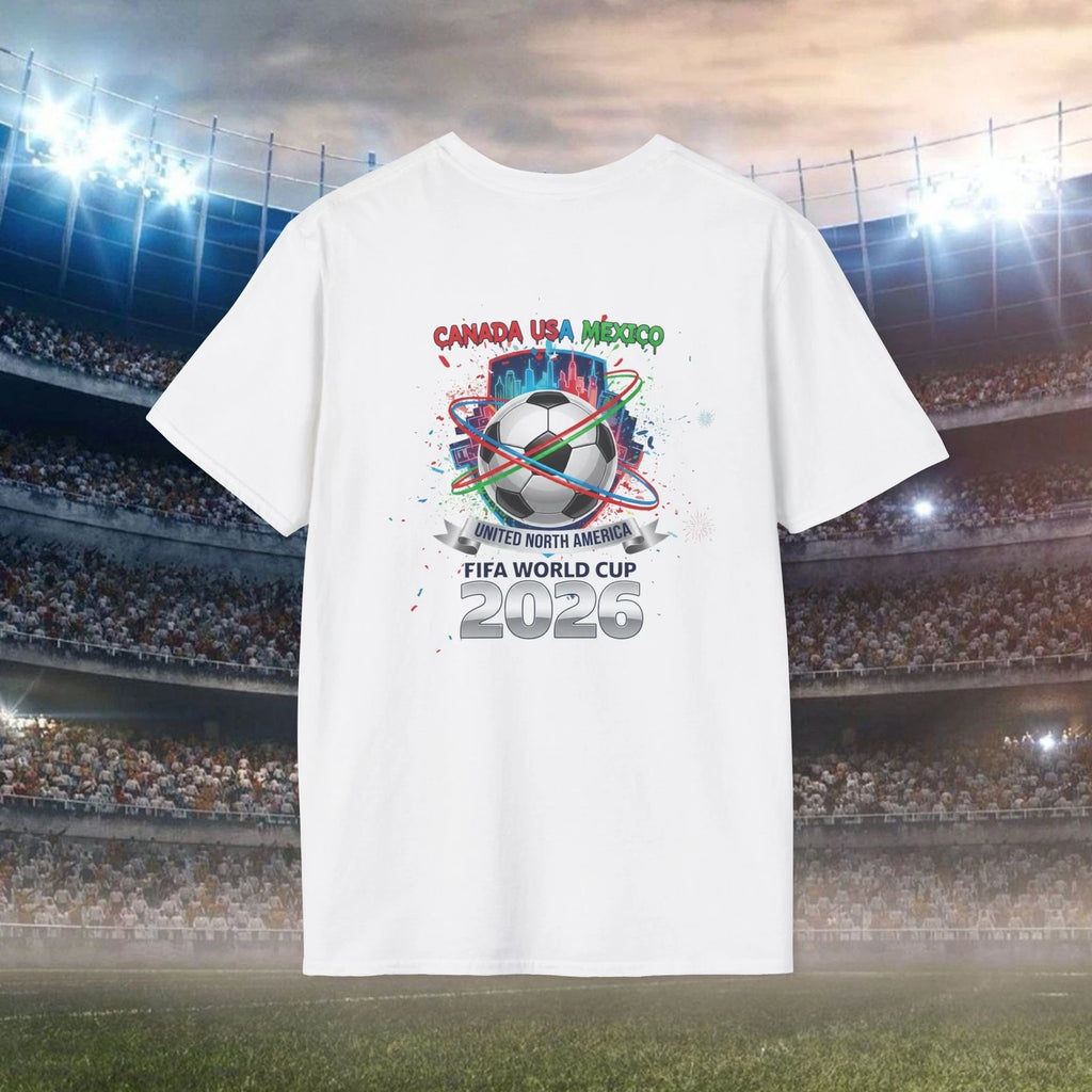 Mexico USA Canada Soccer Emblem T-Shirt | 2026 World Cup | World Cup Shirt