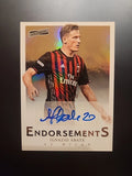2016-17 Panini Aficionado Endorsements #12 Ignazio Abate AC Milan Autograph /149