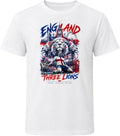 England Three Lions Soccer Football 2026 National Pride T Shirt