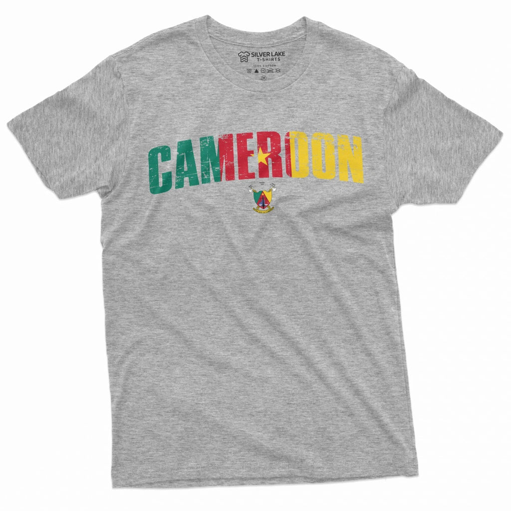 Cameroon T-shirt RÃ©publique du Cameroun Nation shirt Football soccer tee shirt