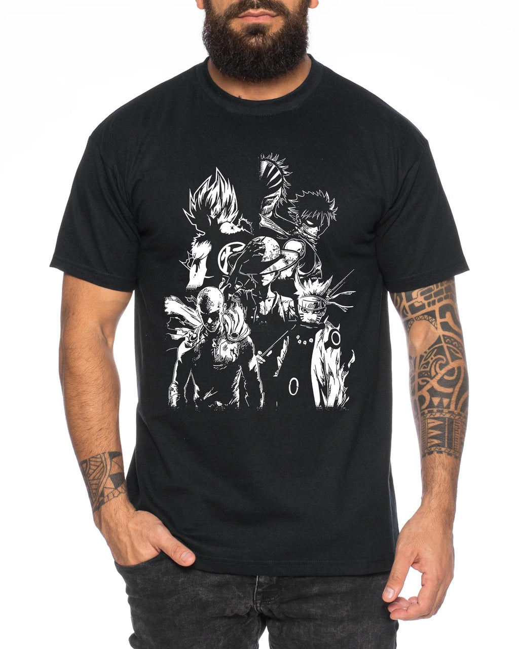 Heroes One Manga Heroes Men's T-Shirt Anime Piece