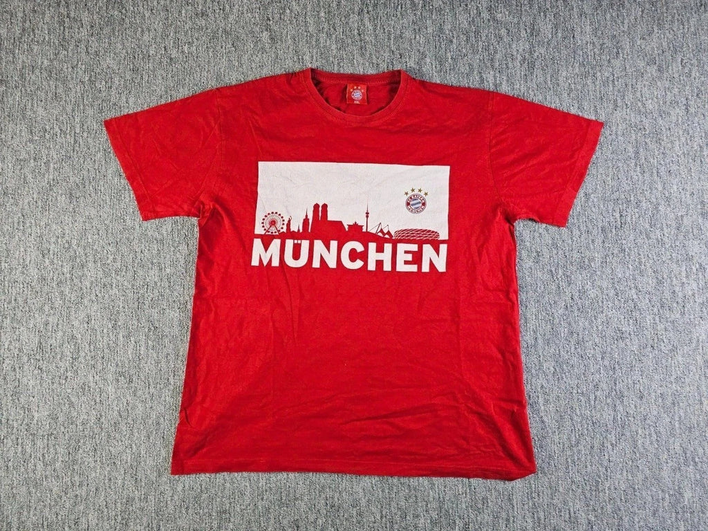 FC Bayern Munich T-Shirt Men's 2XL Graphic Tee Football Soccer Blokecore Fan