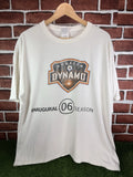 Vintage Y2K Houston Dynamo FC MLS Inaugural 2006 Season Promo T-Shirt XL Boxy