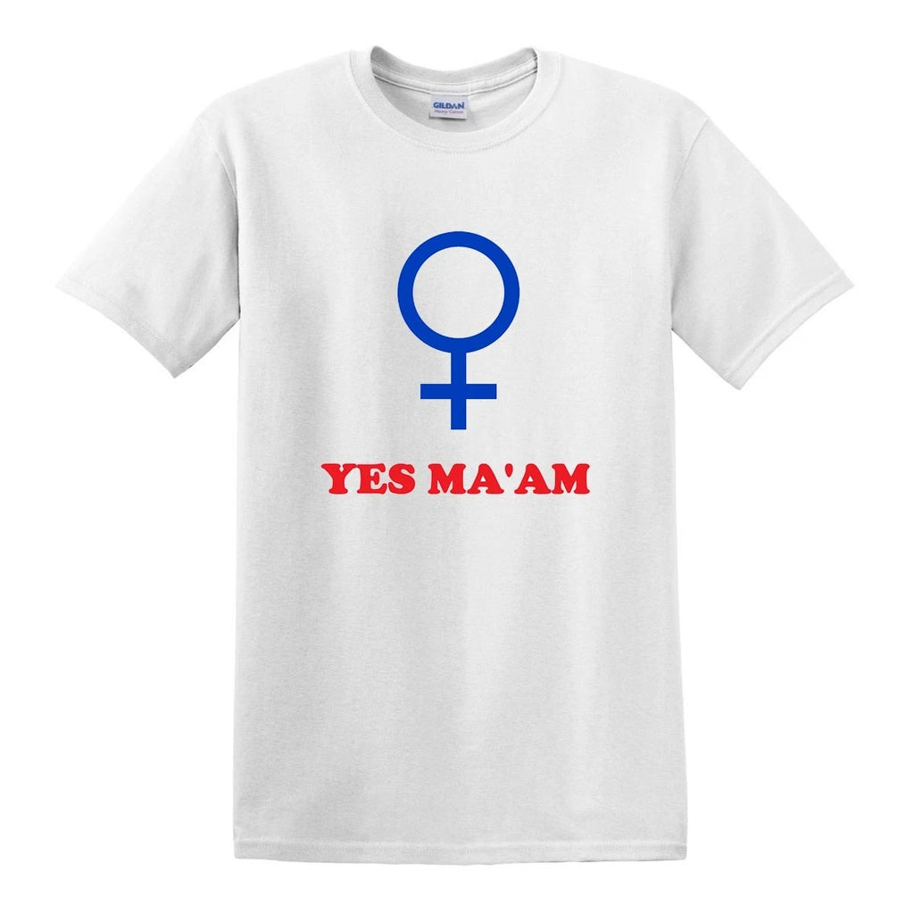 YES MA'AM JEFFERSON D'ARCY MARRIED WITH FUNNY TEE T-SHIRT MAAM AL BUNDY