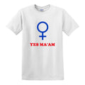 YES MA'AM JEFFERSON D'ARCY MARRIED WITH FUNNY TEE T-SHIRT MAAM AL BUNDY
