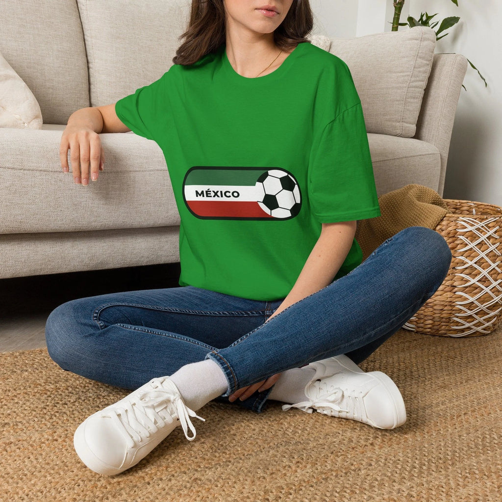 I Love Mexico Soccer T-Shirt | Mexico Football Tee