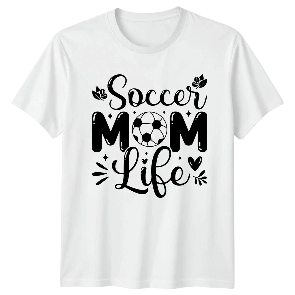 Soccer Mom Life Womens T-Shirt Soccer Mom Soccer Mothers Day Gift For Her