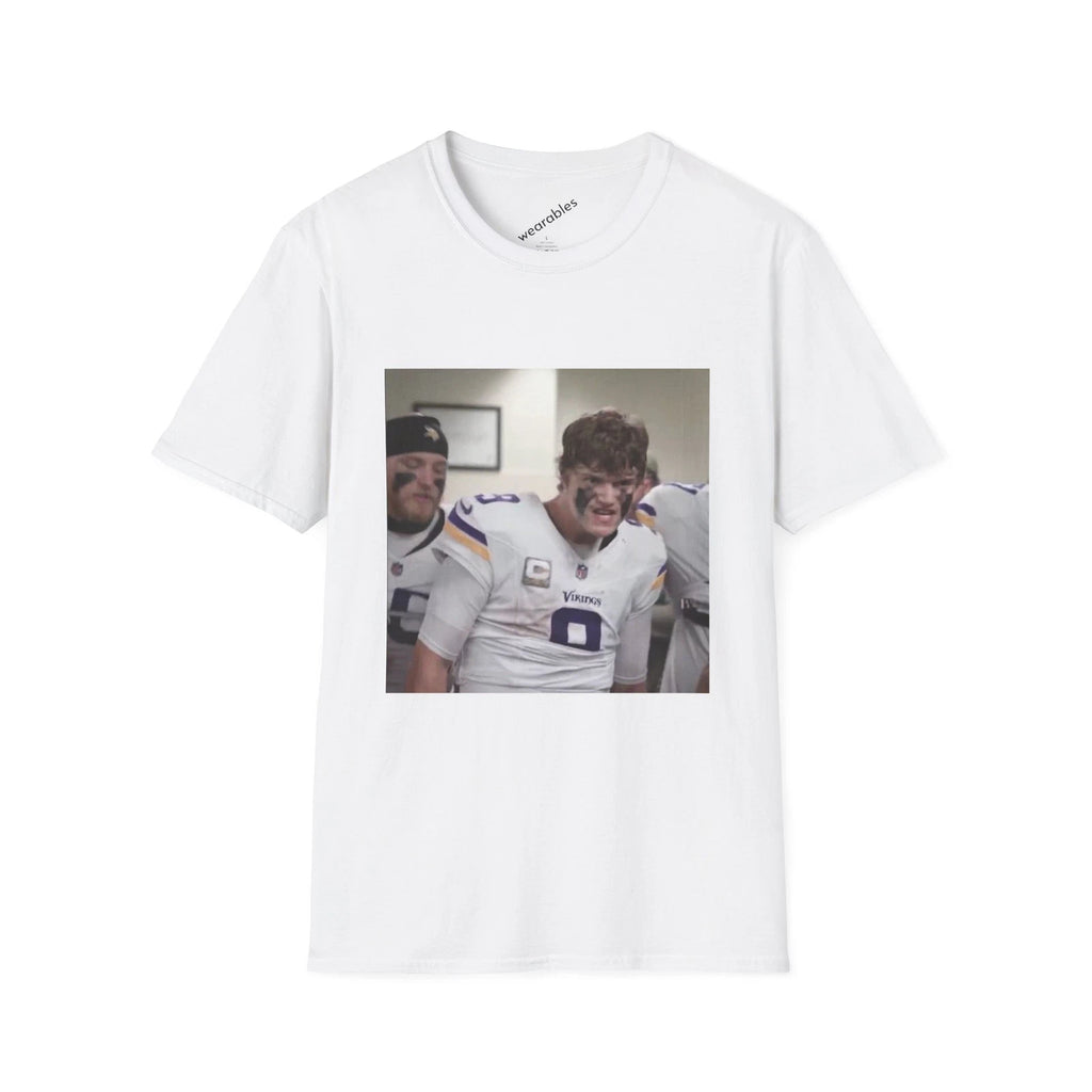 J.J. McCarthy Nine Meme Shirt (9 Vikings locker room)