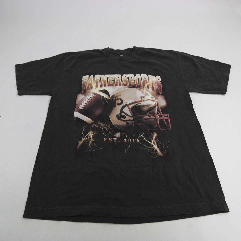 Los Angeles Apparel Short Sleeve Shirt Men's Dark Gray Used L
