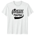 Football Mama Womens T-Shirt Football Moms Sports Mothers Day Gift For Her
