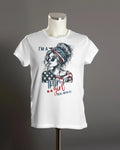I'M A TRUMP GIRL T-Shirt | Deal With It | Ladies | USA Donald | Unisex Organic