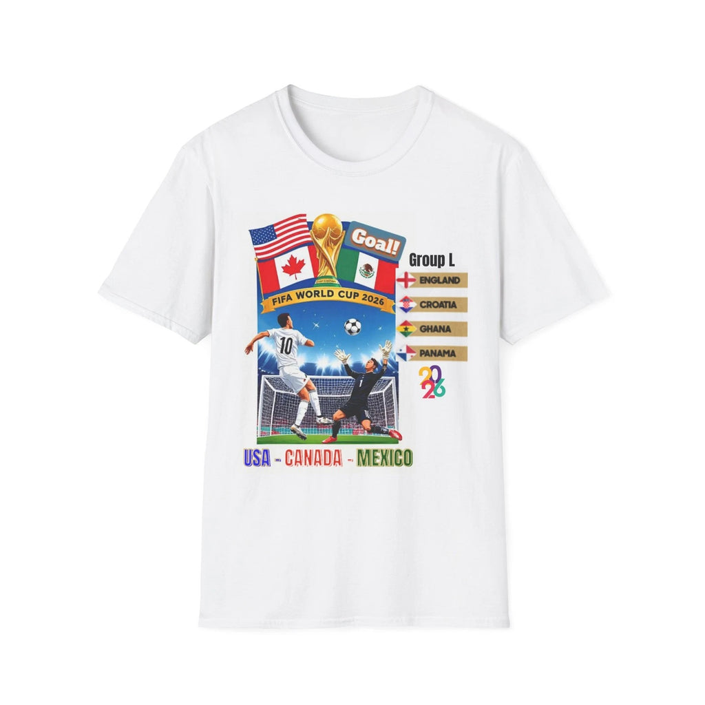 World Cup 2026 T shirt, Soccer FIFA Tee, England, Croatia, Ghana, Panama