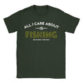 AICAI Fishing Mens T-Shirt Funny Joke Dad Fish Gift Husband Present Top